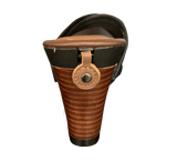 Toni Black on Black with Brown Wedge